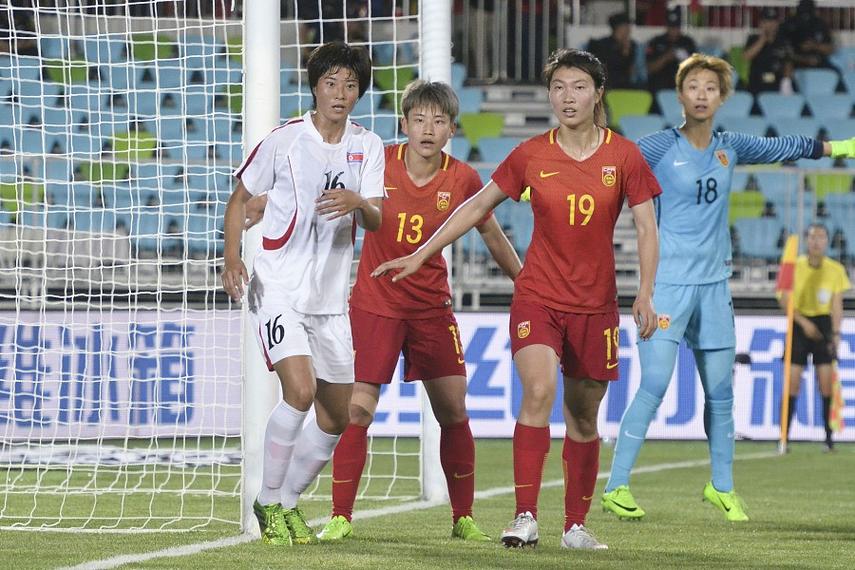 U20中国女足1-1朝鲜